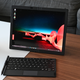 With its kickstand popped out and its magnetic keyboard detach, the X1 Fold can turn into a mini AIO, which is probably the most powerful of its many configurations.